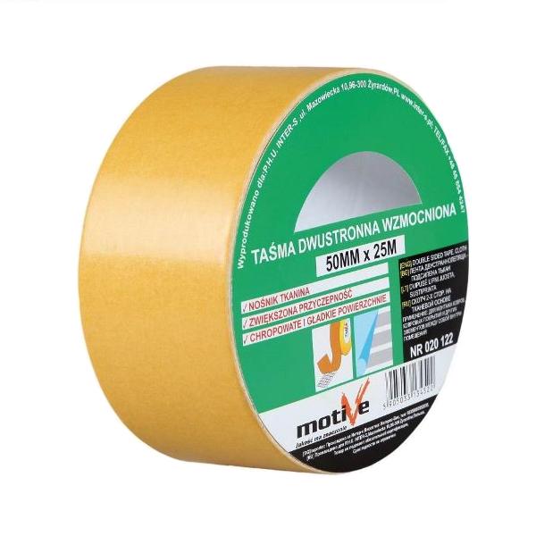 Скотч двухсторонний тканевый для кровел. плёнок и пенофола