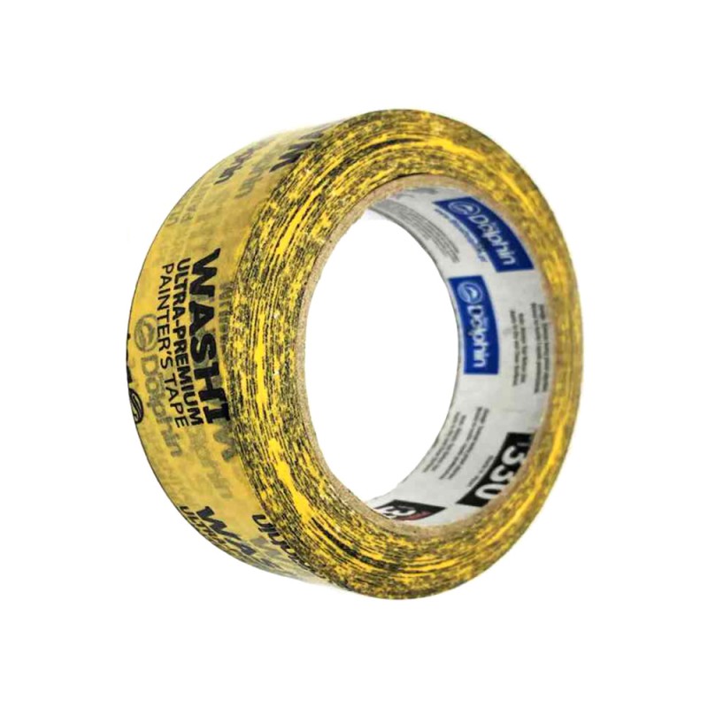 Малярная лента на рисовой бумаге "Washi" 38мм х 50м (24)  (Dolphin)