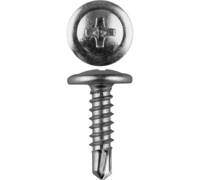 Саморез ЕКТ с прессшайбой. М4,2*13  СВЕРЛО        ( 1000шт) РФ