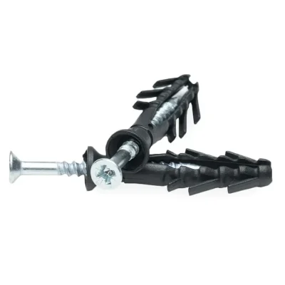 Дюбель-гвоздь  US 6х40 гриб, п/в, МОНТАЖ (дой-пак L/100шт) РБ