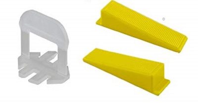 КЛИПСЫ (зажим) KaroFit PRO Широкий для укладки плитки  1,5мм (250шт)