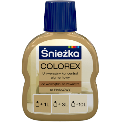 Sniezka Colorex  №61 Песковый  0.12л  РП