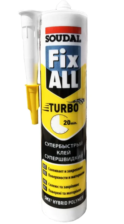 Силикон Soudal Fix ALL TURBO 290 мл (Польша)