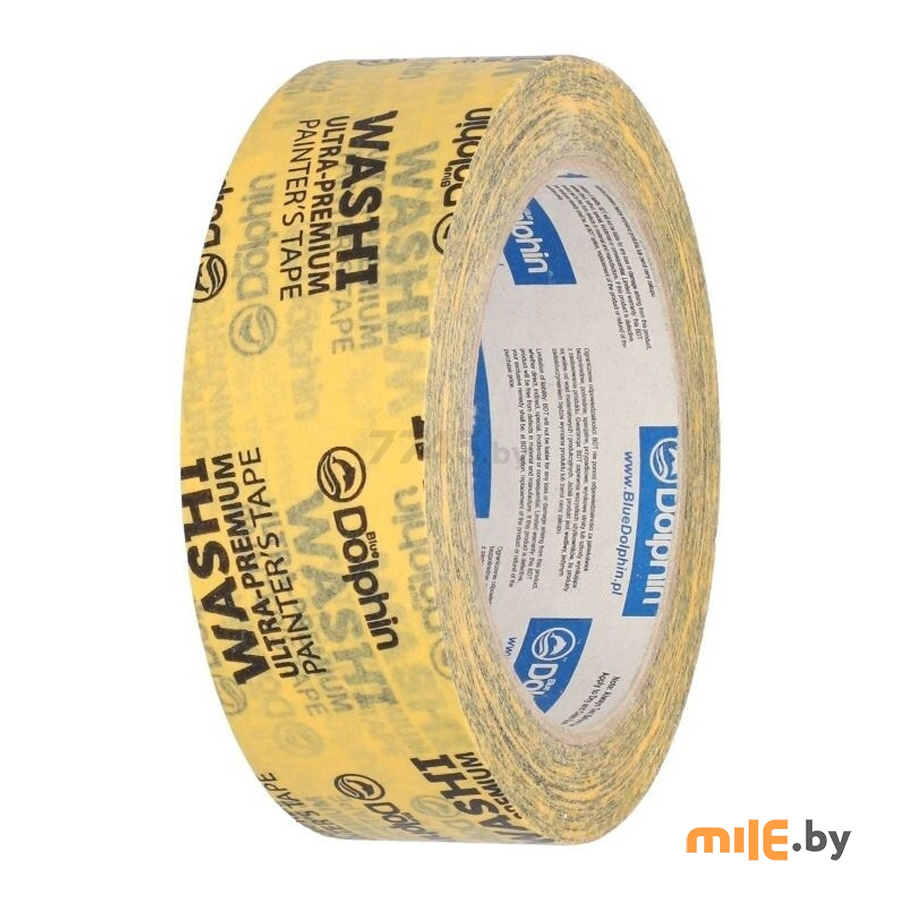 Лента Малярная Dolphin на Рисовой бумаге 30мм* 50м  РП