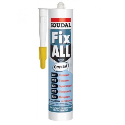 Силикон Soudal Fix ALL 290 мл прозрачный (Польша)