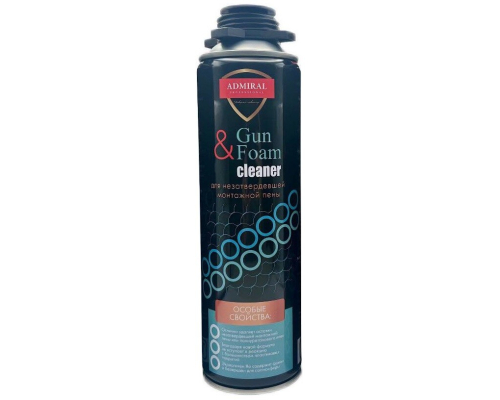 Очиститель пены монтажной 310гр/500мл ADMIRAL